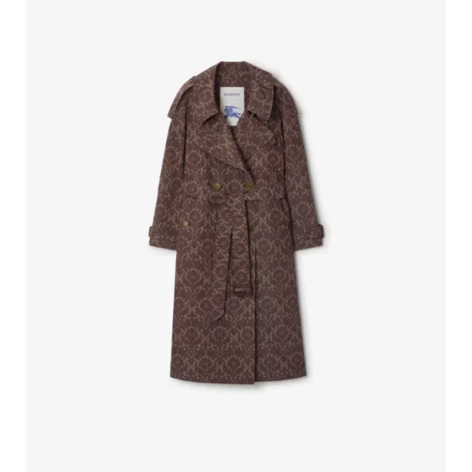 Trench Coat Fitzrovia din amestec de viscoză în stil baroc