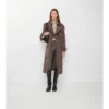 Trench Coat Fitzrovia din amestec de viscoză în stil baroc