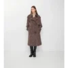 Trench Coat Fitzrovia din amestec de viscoză în stil baroc