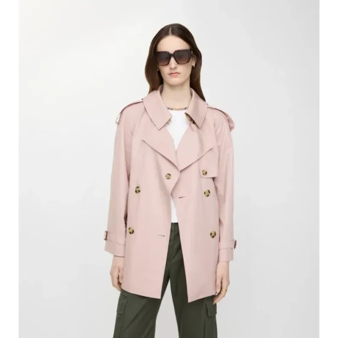 Trench Coat Fitzrovia din Tropical Gabardine Trench Coat Fitzrovia din Tropical Gabardine