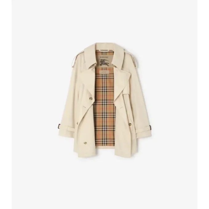 Trench Coat Fitzrovia din Tropical Gabardine