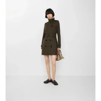 Trench Coat Kensington din Tropical Gabardine