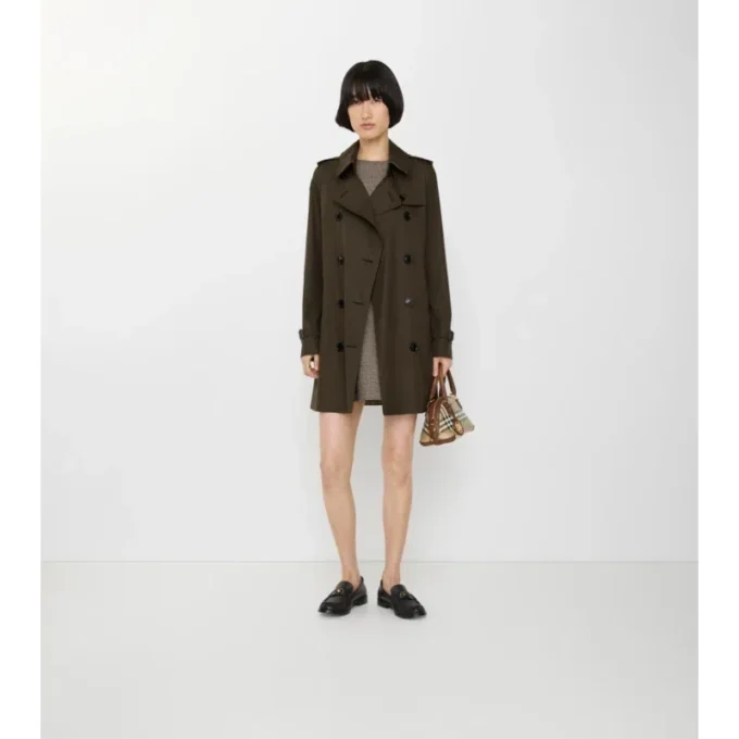 Trench Coat Kensington din Tropical Gabardine Trench Coat Kensington din Tropical Gabardine