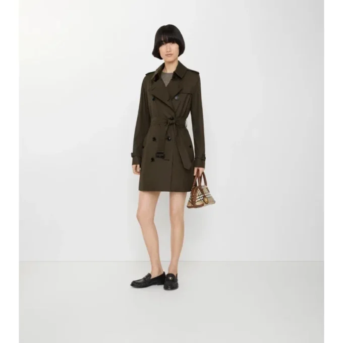 Trench Coat Kensington din Tropical Gabardine Trench Coat Kensington din Tropical Gabardine