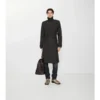 Trench Coat lung Foxfield din amestec de nailon cu imprimeu geometric Trench Coat lung Foxfield din amestec de nailon cu imprimeu geometric