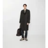 Trench Coat lung Foxfield din amestec de nailon cu imprimeu geometric Trench Coat lung Foxfield din amestec de nailon cu imprimeu geometric