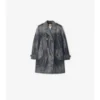 Trench Coat scurt din denim