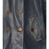 Trench Coat scurt din denim