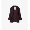 Trench Coat scurt din Gabardine Fitzrovia