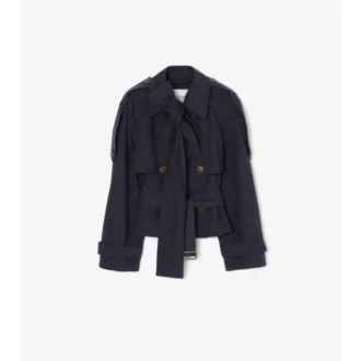 Trench Coat scurt din pânză Trerose