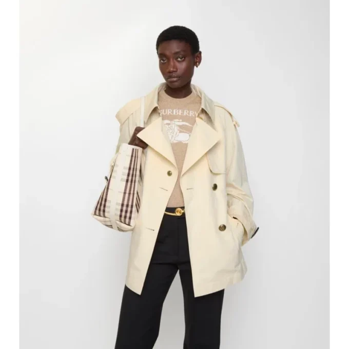 Trench Coat scurt și ușor din bumbac Fitzrovia Trench Coat scurt și ușor din bumbac Fitzrovia