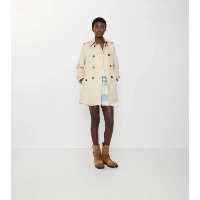 Trench Coat Summerside din gabardină 