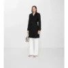 Trench Foxfield din dantelă Paisley, de lungime medie