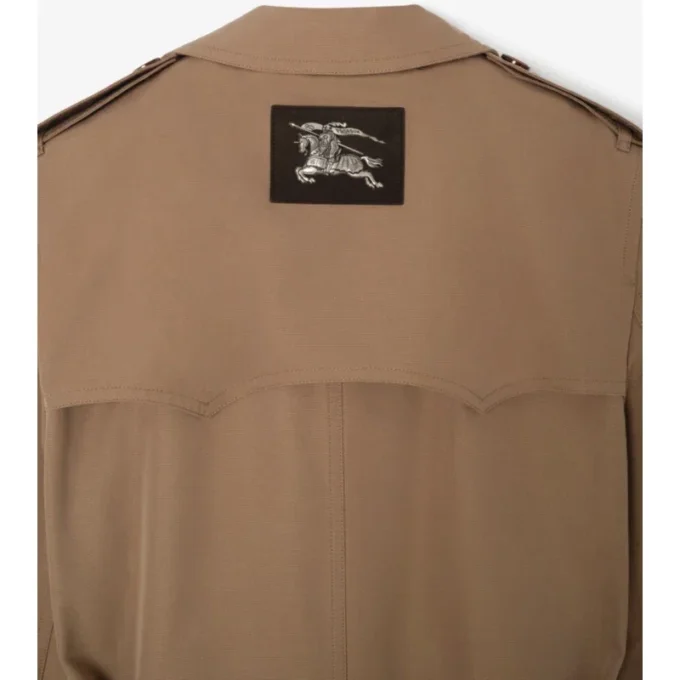 Trench Foxfield lung din bumbac și mătase Trench Foxfield lung din bumbac și mătase