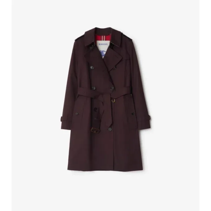 Trench Kensington din gabardină, lungime medie Trench Kensington din gabardină, lungime medie