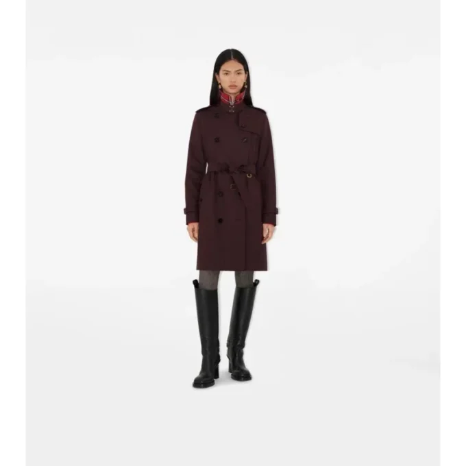 Trench Kensington din gabardină, lungime medie Trench Kensington din gabardină, lungime medie