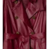 Trench Kensington din piele, de lungime medie Trench Kensington din piele, de lungime medie