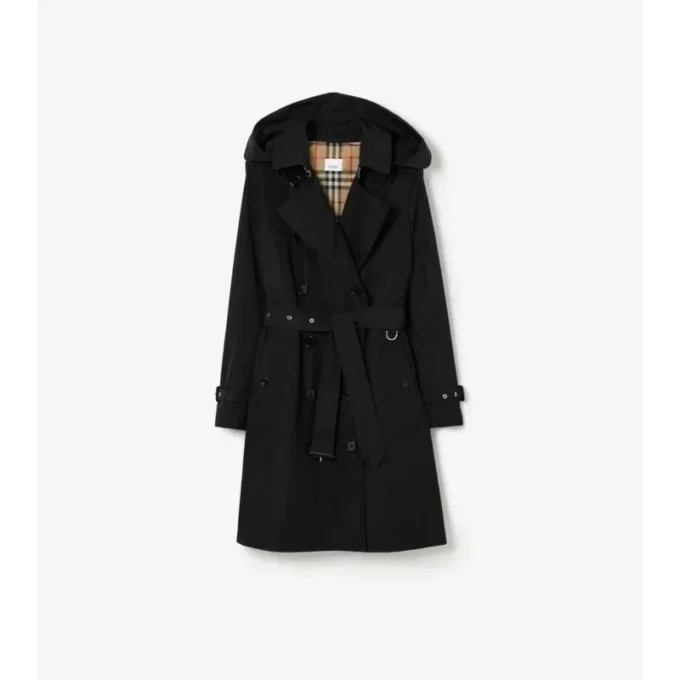 Trench Kensington din tafta, lungime medie Trench Kensington din tafta, lungime medie