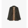 Trench Kensington extra-scurt din Tropical Gabardine