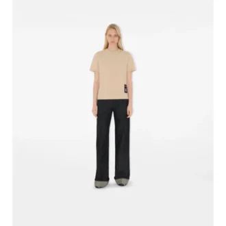 Tricou din bumbac Check Label Tricou din bumbac Check Label