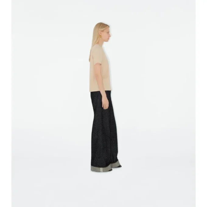 Tricou din bumbac Check Label Tricou din bumbac Check Label