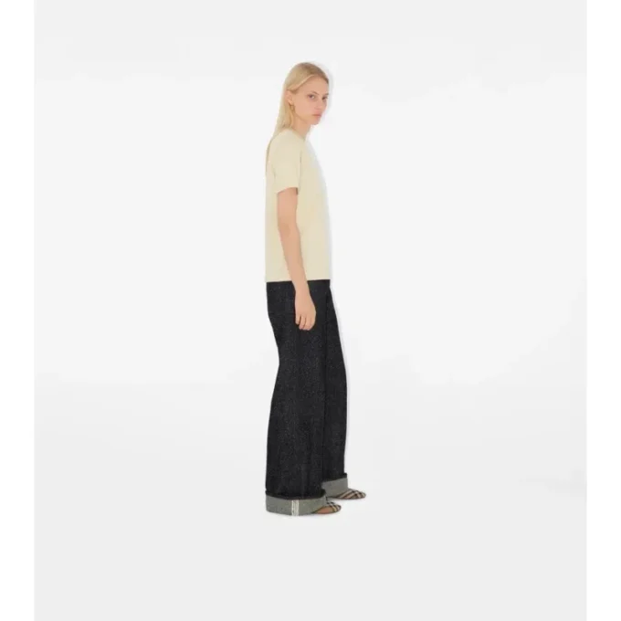 Tricou din bumbac Check Label Tricou din bumbac Check Label