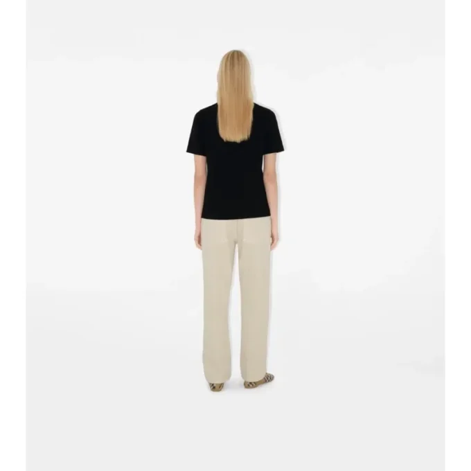 Tricou din bumbac Check Label Tricou din bumbac Check Label