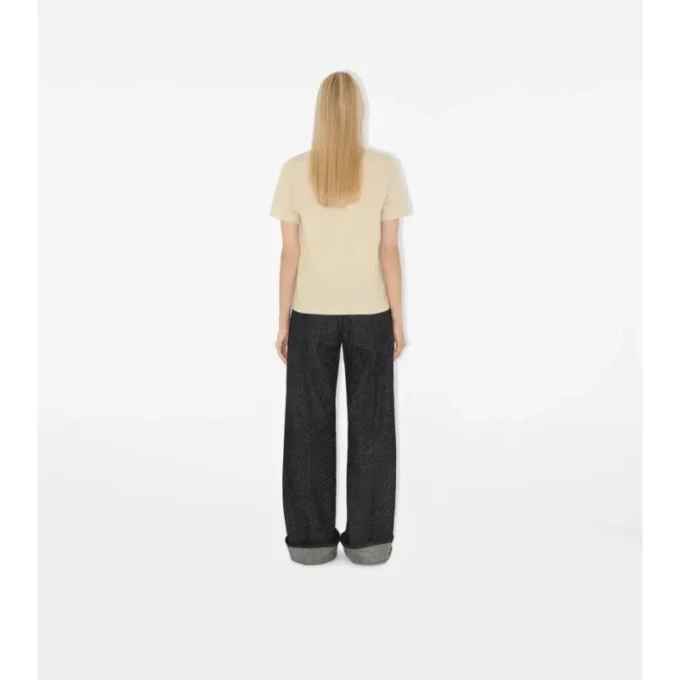 Tricou din bumbac Check Label Tricou din bumbac Check Label