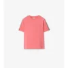 Tricou din bumbac cu bordură în carouri Tricou din bumbac cu bordură în carouri