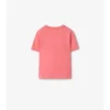 Tricou din bumbac cu bordură în carouri Tricou din bumbac cu bordură în carouri