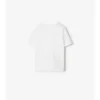 Tricou din bumbac cu bordură în carouri Tricou din bumbac cu bordură în carouri