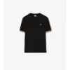 Tricou din bumbac cu borduri în carouri