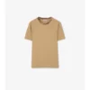 Tricou din bumbac cu borduri în carouri Tricou din bumbac cu borduri în carouri
