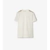 Tricou din bumbac cu borduri în carouri Tricou din bumbac cu borduri în carouri
