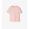 Tricou din bumbac cu borduri în carouri Tricou din bumbac cu borduri în carouri