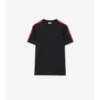Tricou din bumbac cu borduri în carouri