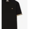 Tricou din bumbac cu borduri în carouri