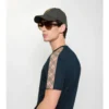 Tricou din bumbac cu borduri în carouri Tricou din bumbac cu borduri în carouri