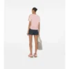 Tricou din bumbac cu borduri în carouri Tricou din bumbac cu borduri în carouri