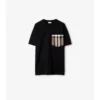 Tricou din bumbac cu buzunar în carouri Tricou din bumbac cu buzunar în carouri