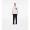 Tricou din bumbac cu buzunar în carouri Tricou din bumbac cu buzunar în carouri