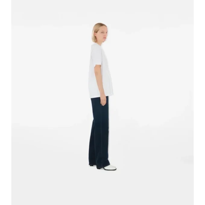 Tricou din bumbac cu buzunar în carouri Tricou din bumbac cu buzunar în carouri