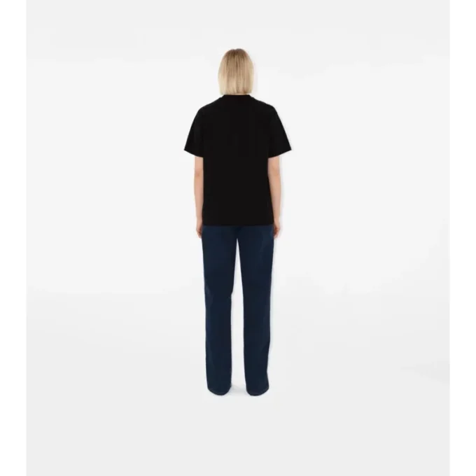 Tricou din bumbac cu buzunar în carouri Tricou din bumbac cu buzunar în carouri