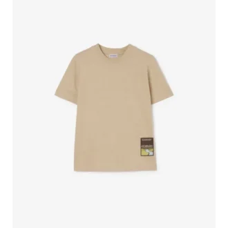 Tricou din bumbac cu etichetă Landscape
