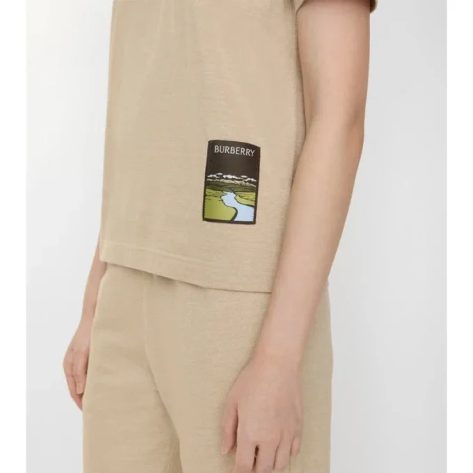 Tricou din bumbac cu etichetă Landscape Tricou din bumbac cu etichetă Landscape