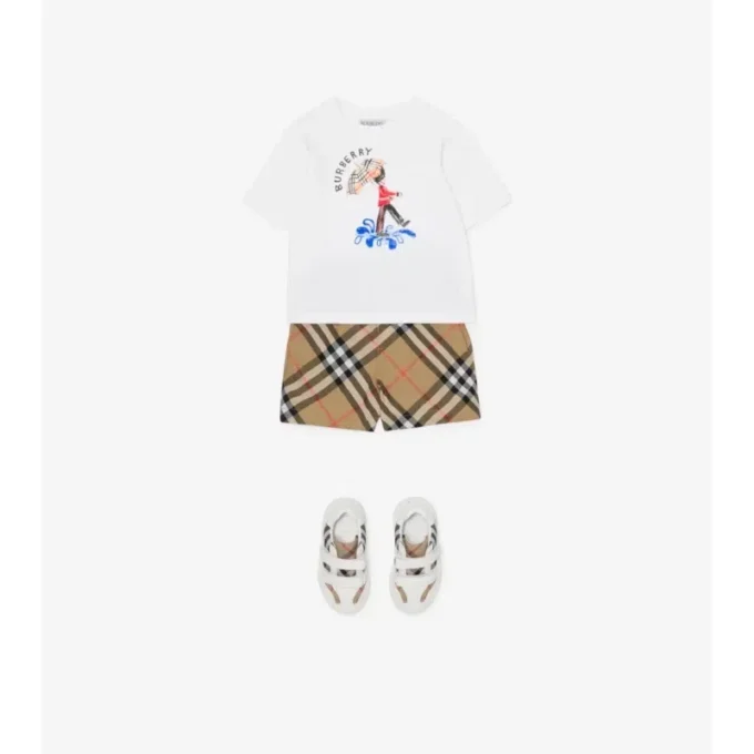 Tricou din bumbac cu gardian londonez