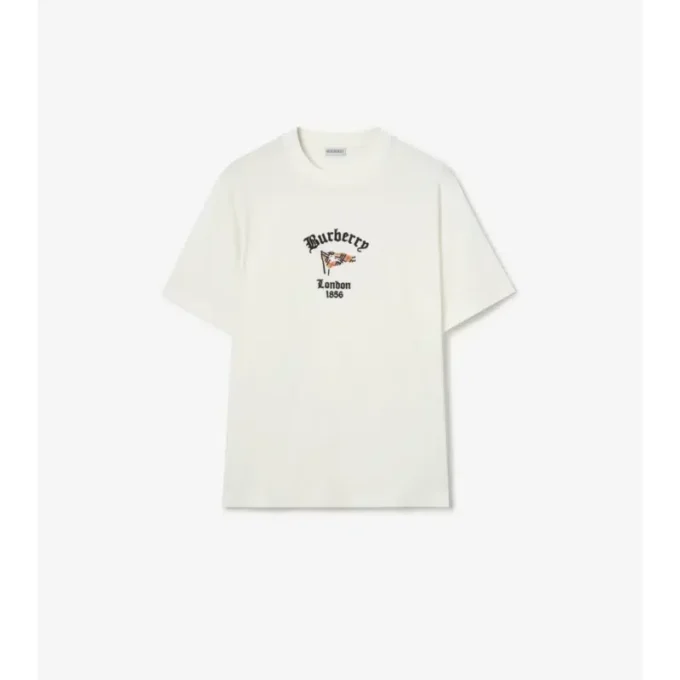 Tricou din bumbac cu imprimeu Check Flag