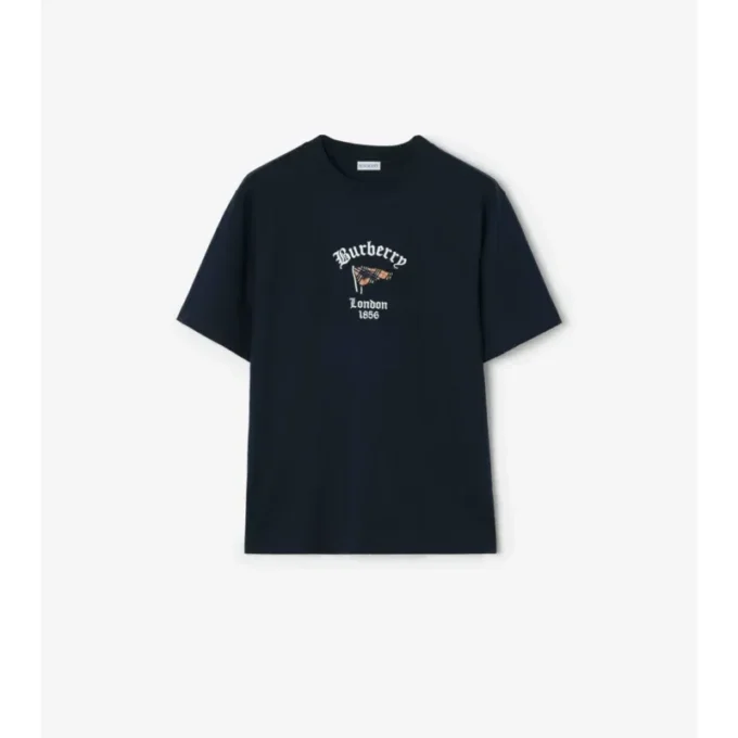 Tricou din bumbac cu imprimeu Check Flag Tricou din bumbac cu imprimeu Check Flag