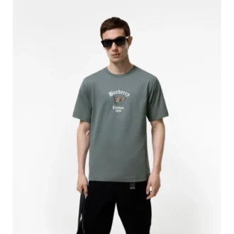 Tricou din bumbac cu imprimeu Check Flag