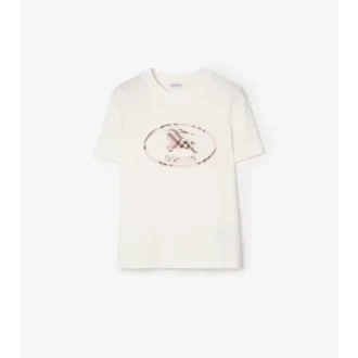 Tricou din bumbac cu imprimeu Check Knight Tricou din bumbac cu imprimeu Check Knight